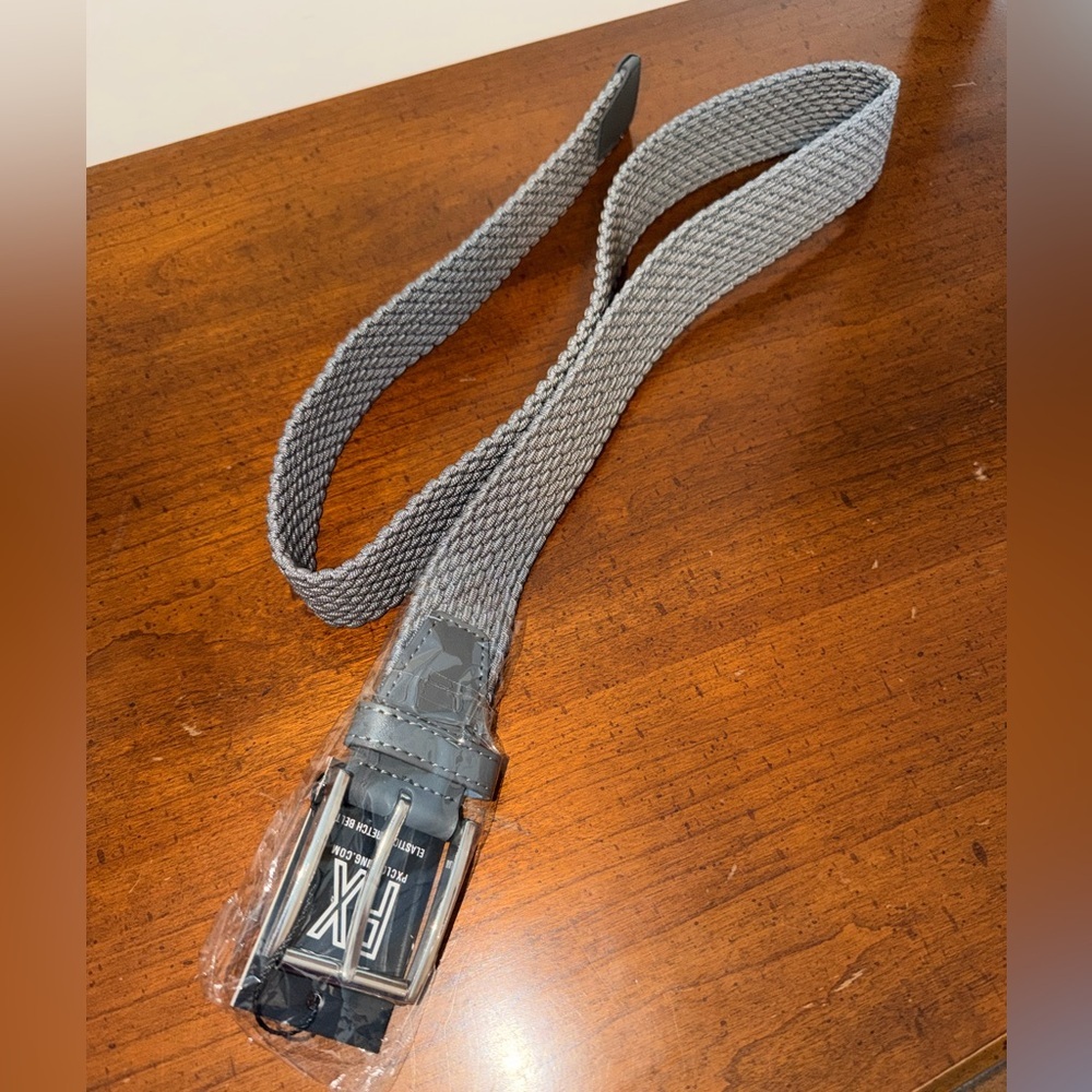 NWT PX Clothing Clyde 3.5 CM Woven Stretch Belt Size 34